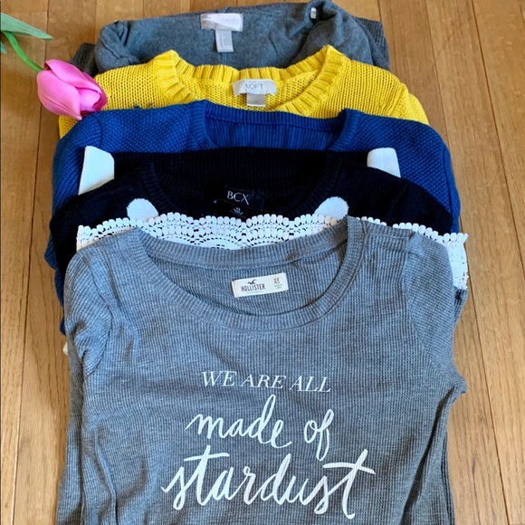 LOFT Sweaters - 5 long sleeves sweaters ❤️💝🖤💛💙